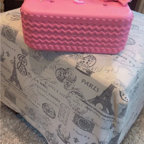 BOGG BAG Pink Tote with Decorative Accents - Picture 2 of 3